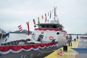 Die indonesische Marine TNI AL bringt zwei im Inland hergestellte Patrouillenboote auf den Markt