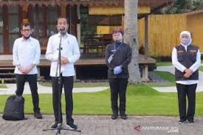 Der Besuch des Präsidenten in Banyuwangi