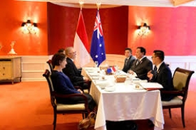 Präsident Prabowo trifft den australischen Premierminister Anthony Albanese in Peru