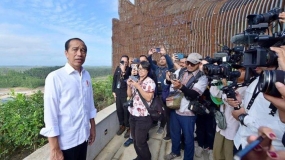 Präsident Jokowi begrüßt lokale Unternehmer rund um die Pufferstadt der IKN, Grundbedürfnisse der örtlichen Gemeinschaft zu decken.