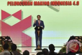 Präsident eröffnete Programm Making Indonesien 4.0