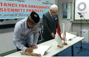 Japanische Regierung gewährt eine Schenkung für Bau der Schule in Nord-Aceh