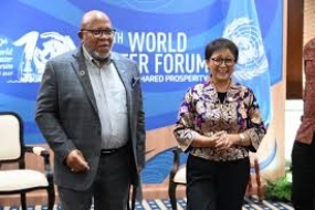 Indonesische Außenministerin  diskutiert palästinensische Themen mit dem Präsidenten der UN-Generalversammlung