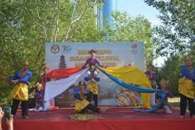 Die indonesische Botschaft veranstaltete das erste indonesische Festival in Kasachstan