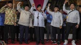 Prabowo hat die Wahl offiziell gewonnen und bedankt sich bei der KPU