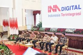 Präsident Joko Widodo weihte  die integrierte digitale Serviceplattform „GovTech Indonesia“ INA Digital ein