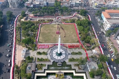 Tugu Pahlawan&quot; , das Helden-Denkmal in Surabaya