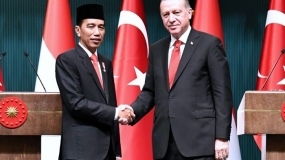 Präsident Joko Widodo gratuliert Erdogan zur Wiederwahl als Präsident