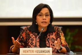 Indonesische Finanzministerin stellt  den japanischen Unternehmern  Indonesiens Steuerpolitik vor