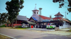 Das Touristendorf Pasir Panjang.