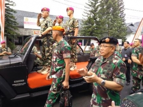 Marinetruppen Indonesiens sollten für den modernen Krieg geschult sein.