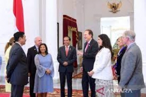 Indonesischer  Präsident empfängt  den Kongress der Vereinigten Staaten zur Erörterung der wirtschaftlichen Zusammenarbeit