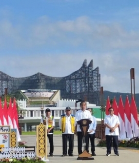 Präsident Joko Widodo: Sumbu Kebangsaan ist Bild der Harmonie zwischen Mensch, Gott und Natur