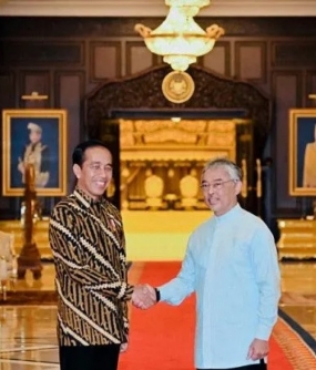 Präsident Joko Widodo erhofft abschließende Verhandlungen über indonesisch-malaysische Grenze
