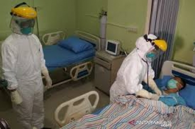 Die indonesische Regierung hat die  Isolationsräume für 14.000 COVID-19-Patienten eingerichtet