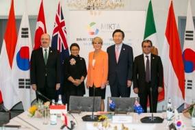 Indonesien wünscht sich, dass  die MIKTA-Länder aktiv globale Entwicklung befolgen