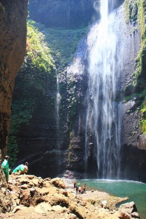 Der Madakaripura Wasserfall