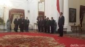 Präsident Joko Widodo traf 12 neue Botschafter der Partnerländer