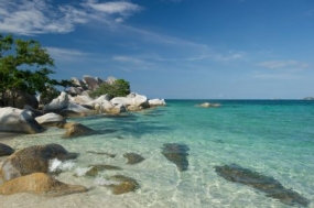 Der Matras Strand, Sungailiat in Bangka