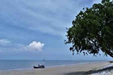 Die Insel Rupat in Bengkalis der Provinz Riau