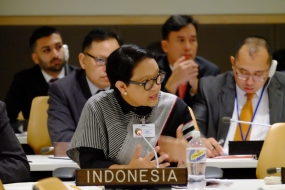 Jusuf Kalla vertritt Indonesien bei der 73. UN-Generalversammlung in New York.