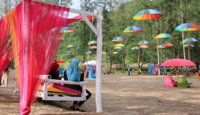 Der Strand Kuala Leupung in Aceh