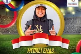 Indonesien gewann eine Goldmedaille  von der Sportart “Tanz”