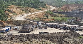 Einweihung einer Kohleverarbeitungsanlage in Muara Enim