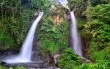 Der Wasserfalls von  Tancak Kembar