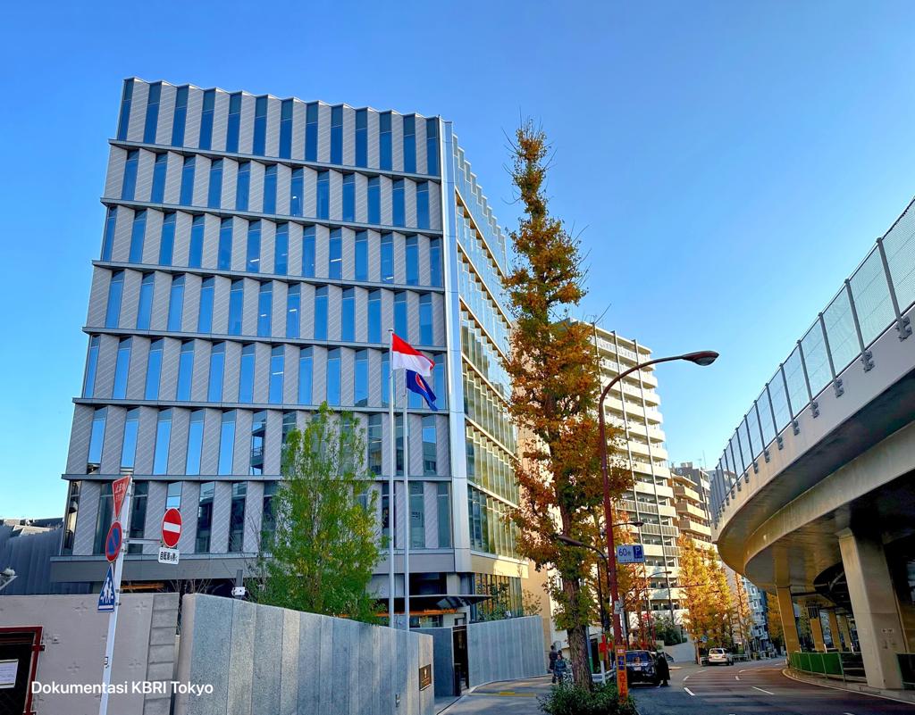Gedung KBRI Tokyo di Jepang. (Foto: KBRI Tokyo)