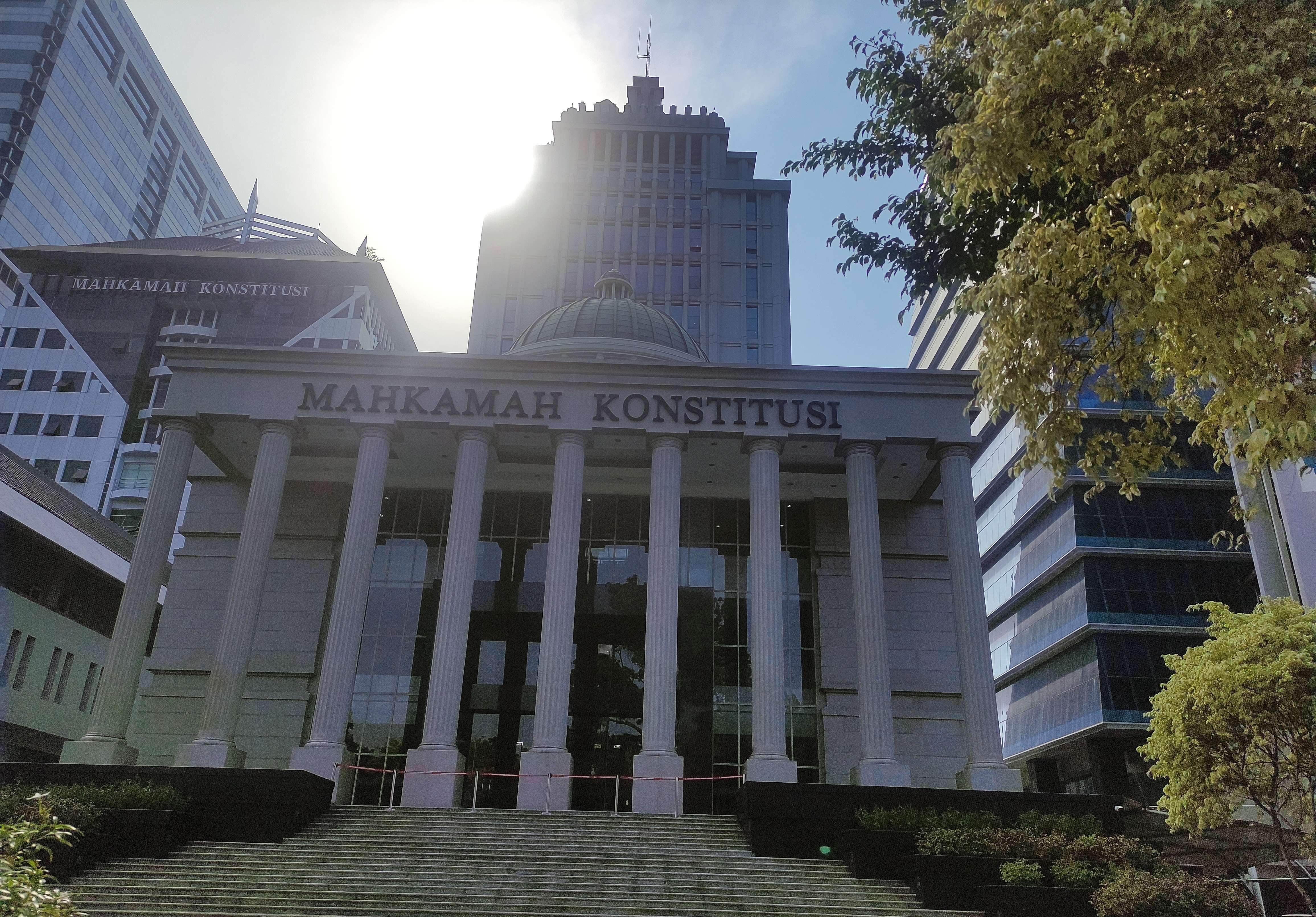 Gedung Mahkamah Konstitusi yang menjadi tempat persidangan sengketa Pilpres 2024. (Foto: RRI/Bunaiya)