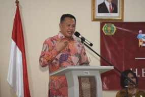 Ketua DPR RI Bambang Soesatyo. Foto: Jaka/rni