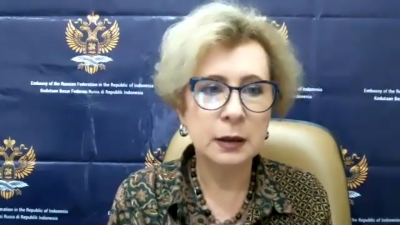 Duta Besar Rusia untuk Indonesia Lyudmila Vorobyova