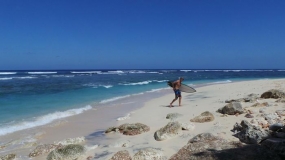 Keindahan di Pantai Mangkuk Hijau / Green Bowl di Bali Selatan