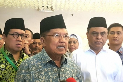 Wapres Harapkan Tetap Bersatu Walau Ada Perbedaan Politik