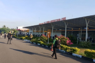 Bandara Haji Hasan Aroeboesman di Kabupaten Ende, Pulau Flores, Provinsi Nusa Tenggara Timur. (Antara foto/Aloysius Lewokeda)