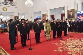 Presiden Jokowi Lantik Idham Aziz Sebagai Kapolri