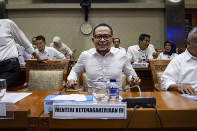 Menteri Ketenagakerjaan Muhammad Hanif Dhakiri