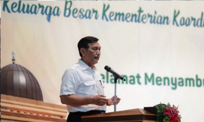 Menteri Koordinator Bidang Kemaritiman Luhut Binsar Pandjaitan. (Dokumentasi Kemenko Maritim)