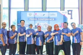 Konferensi Pers Rhino X Triathlon,  Kamis, 19 September 2019