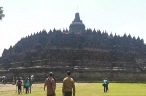 Taman Wisata Candi Borobudur salah satu lokasi wisata yang dikelola oleh PT TWC. ANTARA/Heru Suyitno.