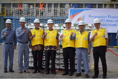 Inalum Ekspor Aluminium Primer ke Pasar Dunia