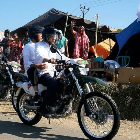 Jangkau Pelosok Lombok Utara, Presiden Perintahkan Panglima TNI Kerahkan Helikopter Bantuan