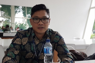 Direktur Kerja Sama Afrika Kementerian Luar Negeri Daniel Tumpal Simanjuntak menyampaikan perkembangan diplomasi ekonomi Indonesia-Afrika di Jakarta, Jumat (21/12/2018). (ANTARA/Yashinta Difa)