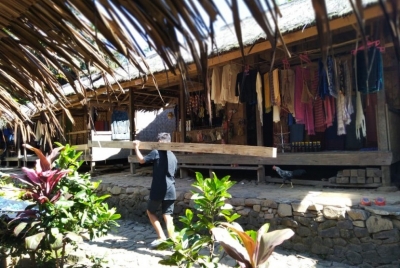 Suasana di Desa Kanekes tempat &#039;Urang Kanekes&#039; atau Suku Baduy menetap.  Foto: Republika/Alkhaledi Kurnialam