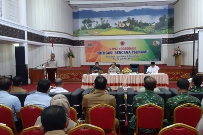 Rapat tindaklanjut penanaman cemara udang di Sumbar.