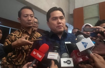 Menteri Badan Usaha Milik Negara (BUMN) Erick Thohir. ANTARA/Zubi Mahrofi/am.