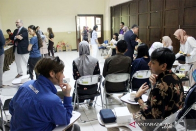 Suasana kegiatan &quot;Summer Course&quot; di Kampus Sekolah Vokasi (SV) Institut Pertanian Bogor (IPB), di Bogor Jawa Barat, Senin (8/4/2019). (Megapolitan.Antaranews.Com/Foto: M. Fikri Setiawan).