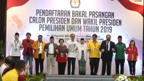 Joko Widodo dan Ma&#039;ruf Amin Daftar ke KPU