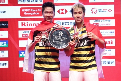 Indonesia Rebut Satu Gelar Lewat Kevin/Marcus